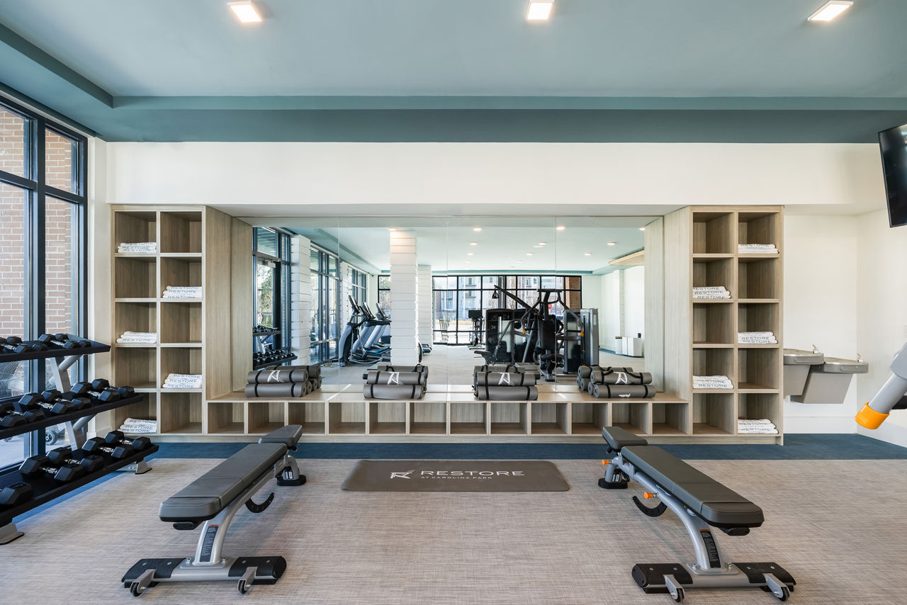 Gym at Restore At Carolina Park Mount Pleasant (2 of 2)