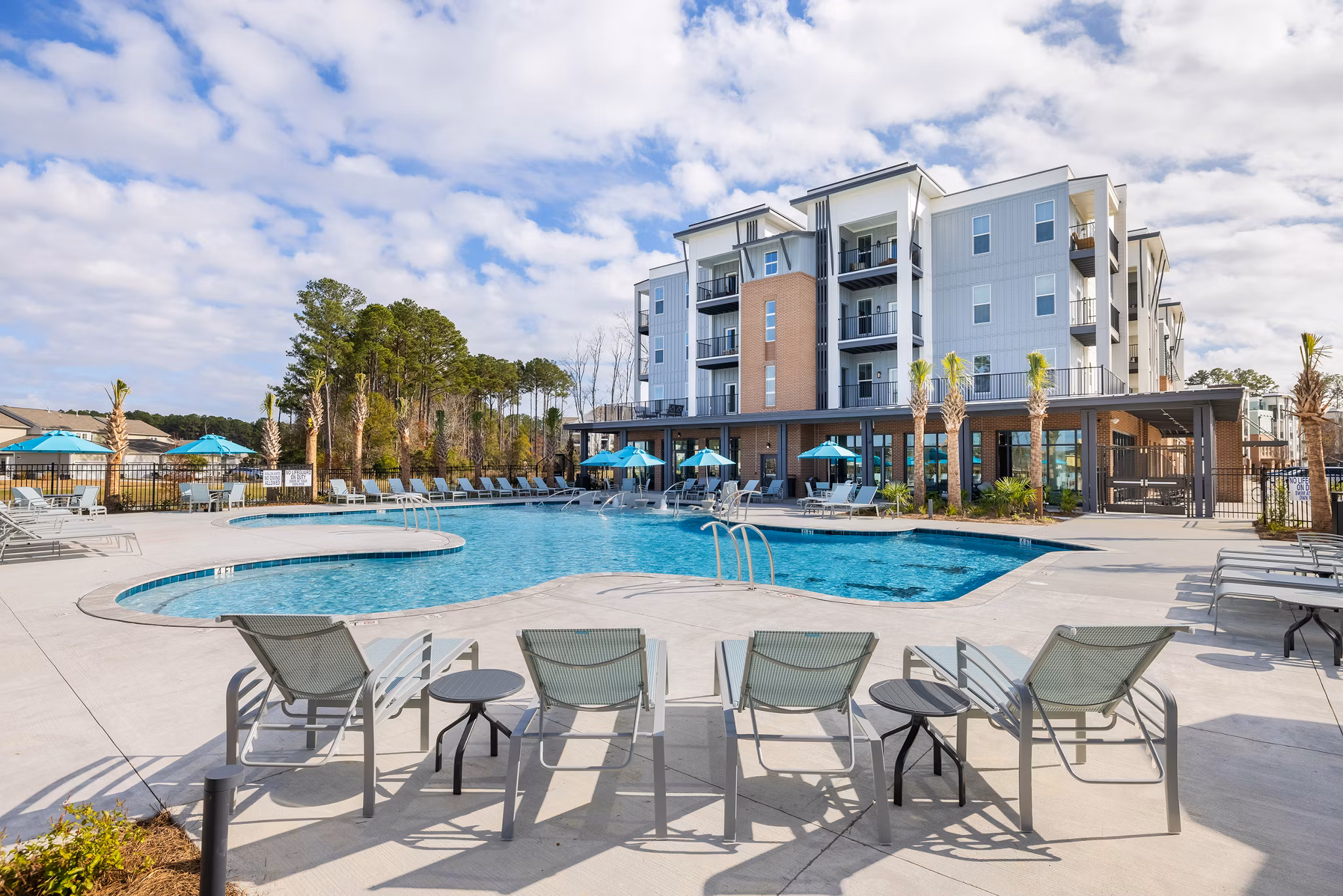 pool at Revel at Carolina Park Apartments