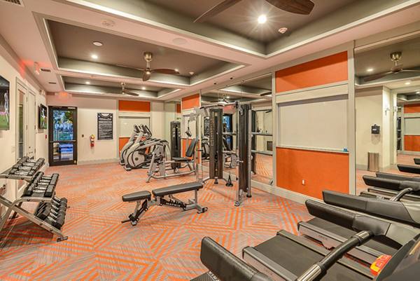 fitness center at Celebration Pointe Apartments