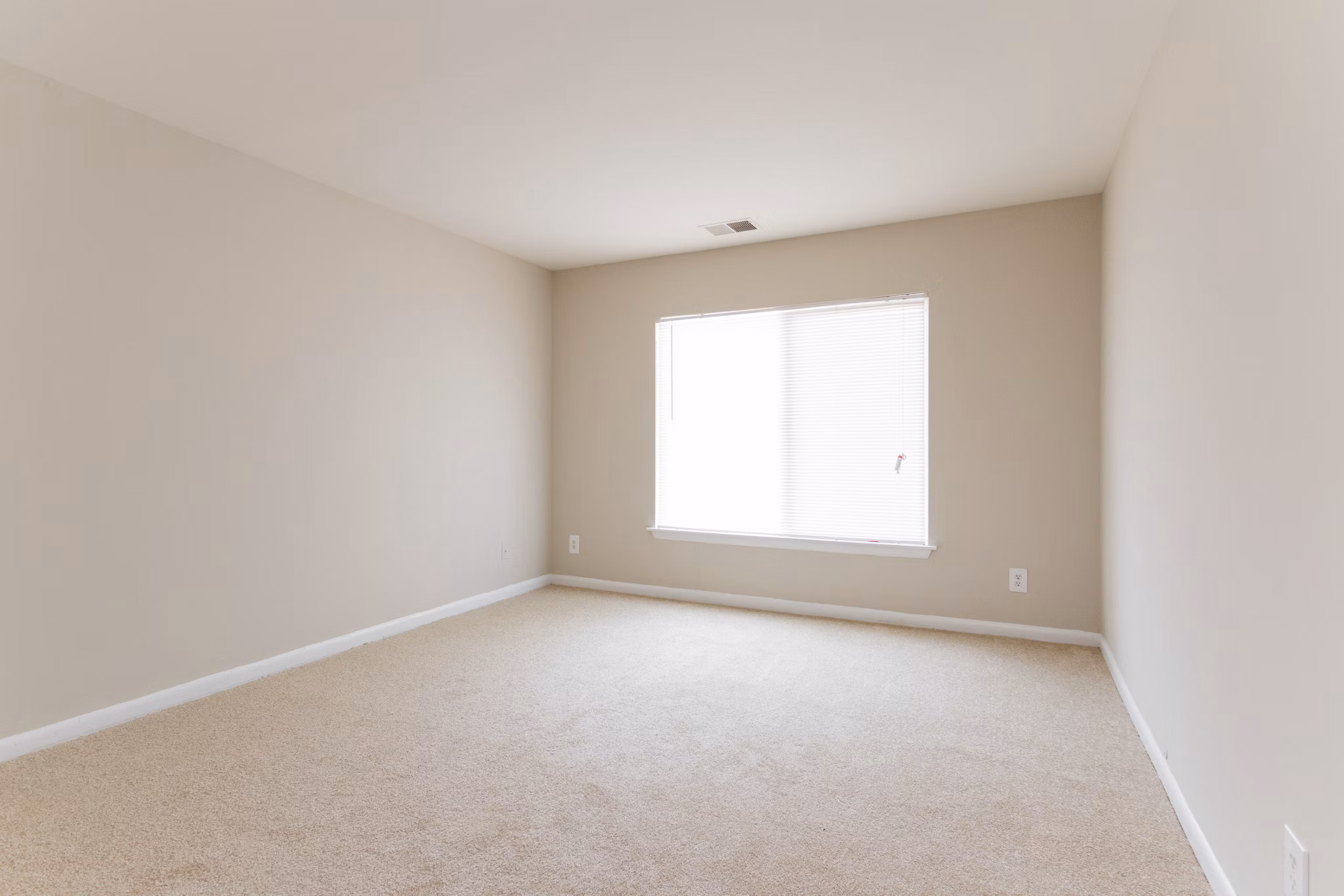 Spacious bedroom with natural light and modern decor at Avana Oak Mill Apartments