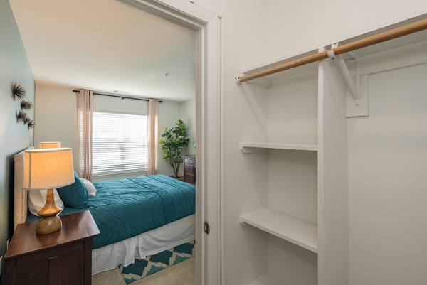 bedroom closet at Avana Heather Ridge Apartments