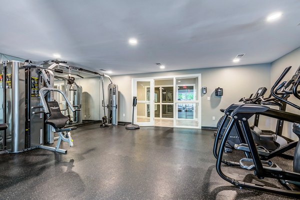 fitness center at Avana Heather Ridge Apartments