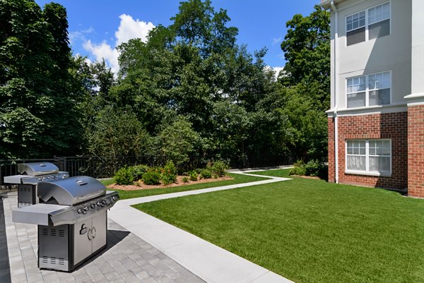 grill area at The Village at Bronxville Apartments
