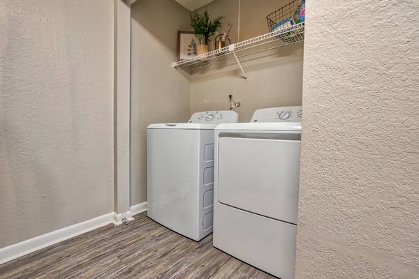 laundry room at Vinings at Westwood Apartments