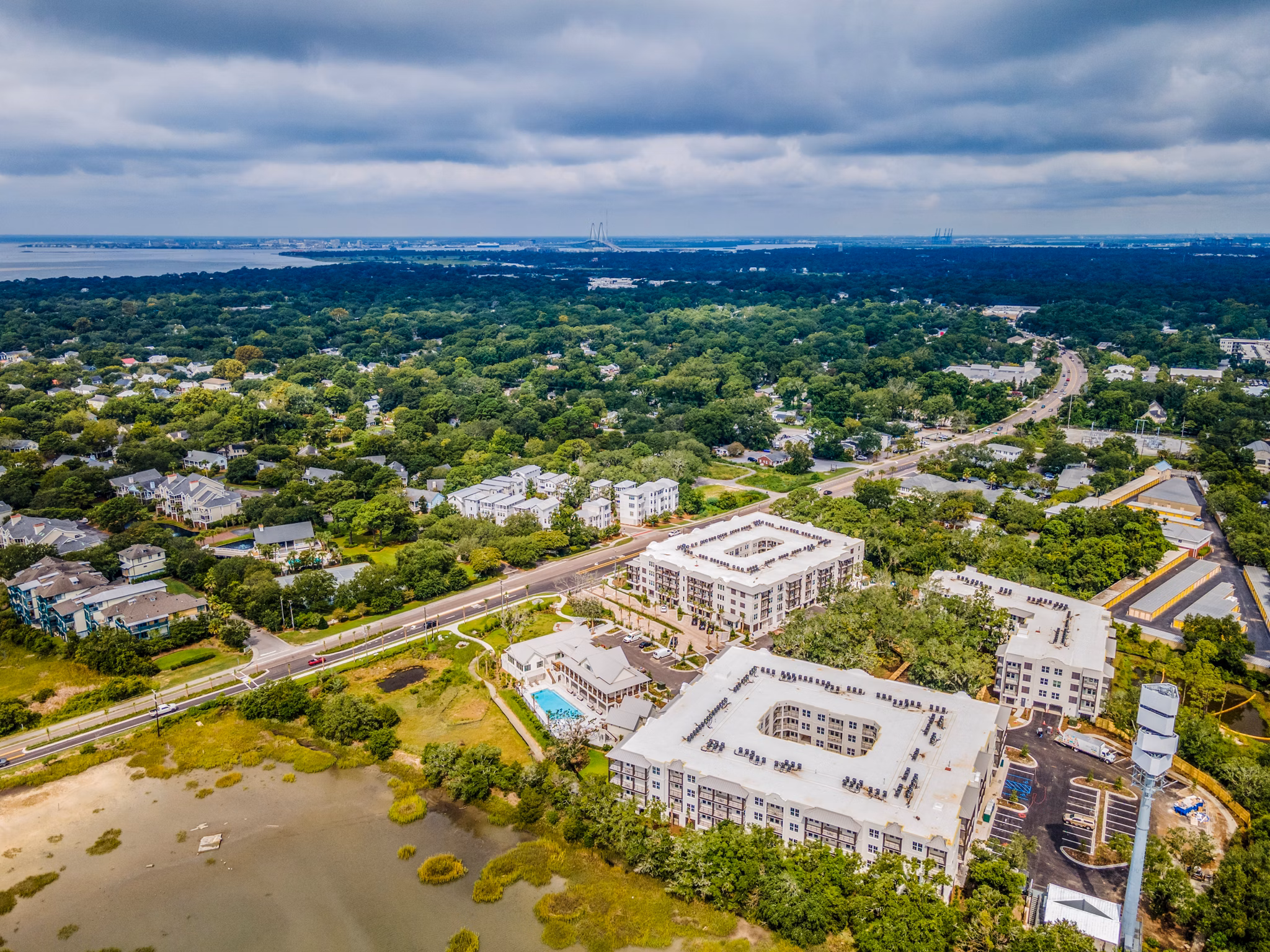 Atlantic Beach House: Coastal-inspired luxury apartments near the ocean, offering a serene living experience