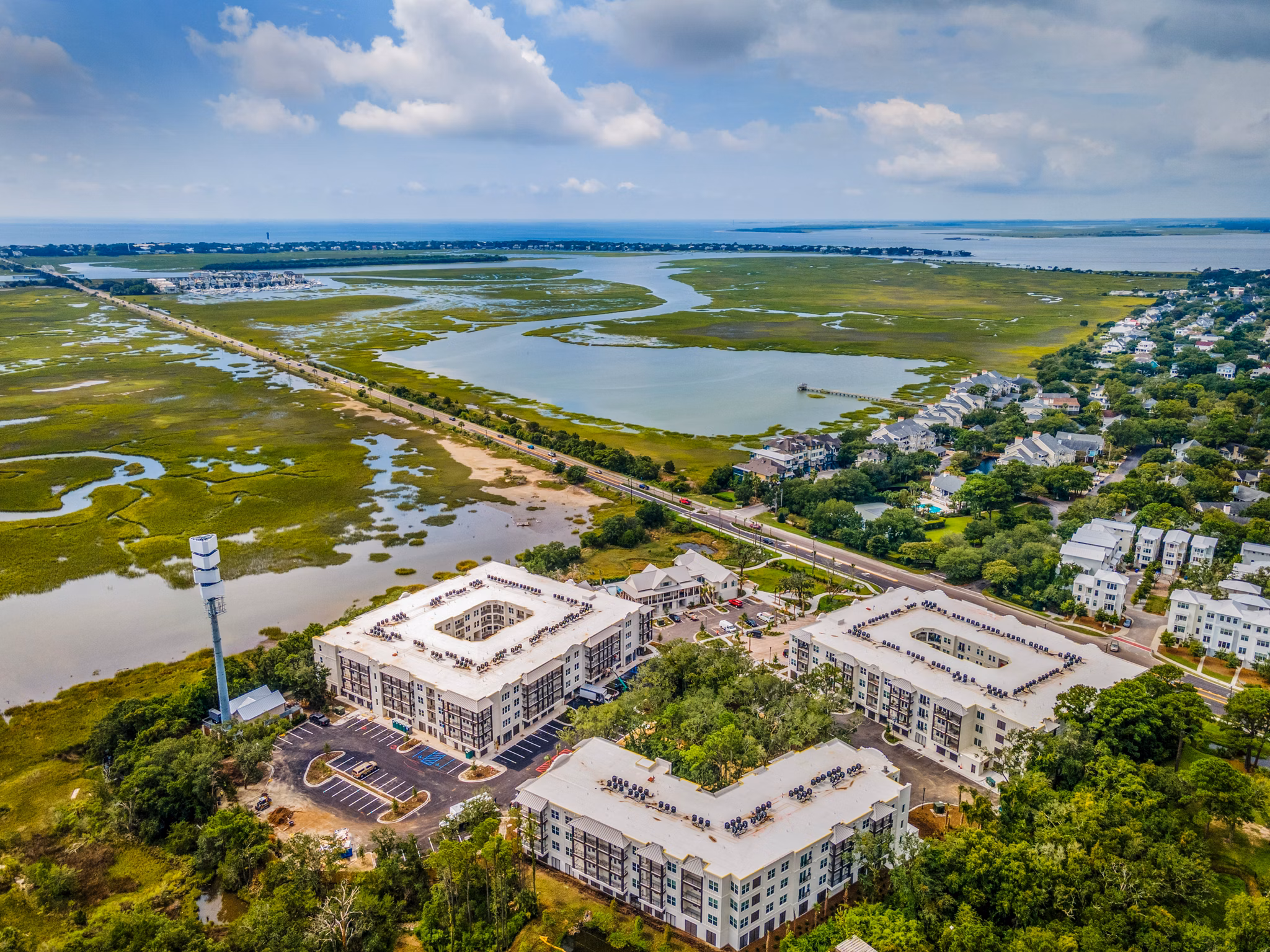 Atlantic Beach House: Beachfront luxury apartments at sunset