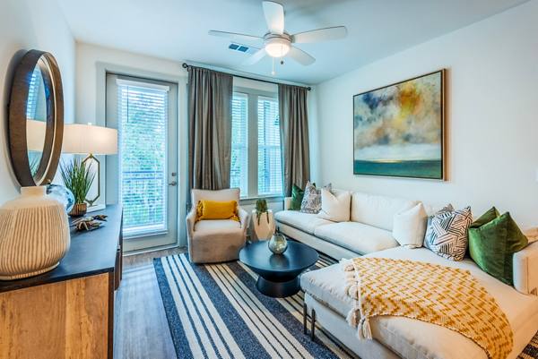 living room at Atlantic Beach House Apartments