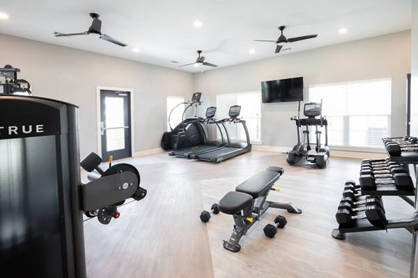 fitness center at Waterleaf at Battery Creek Apartments