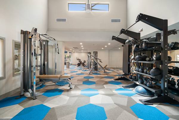 fitness center at Avana Cordoba Apartments