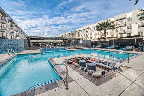 pool at 601 PAX Apartments