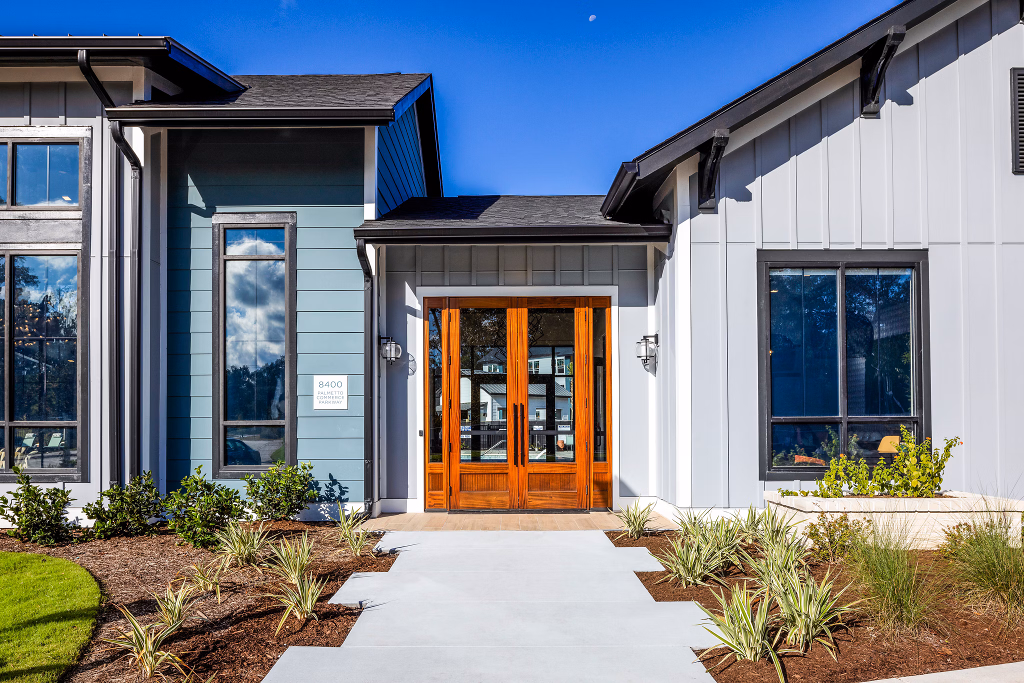 Clubhouse and leasing office at Broadstone Ingleside Apartments offering resident services and community lounge spaces