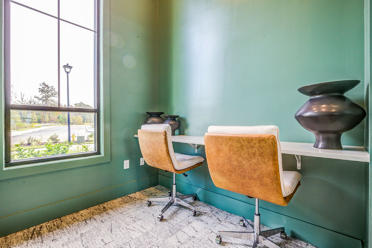 Work space at Broadstone Ingleside Apartments