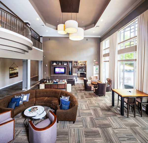 clubhouse/lobby at 10X Living at Columbia Town Center Apartments
