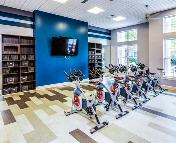 spin studio at 10X Living at Columbia Town Center Apartments