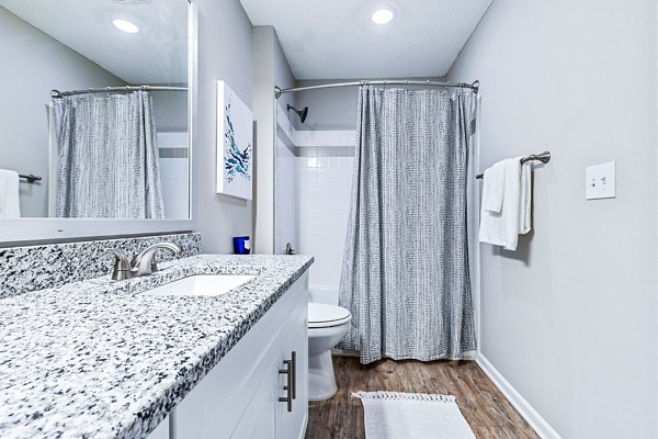 bathroom at Vista Commons Apartments