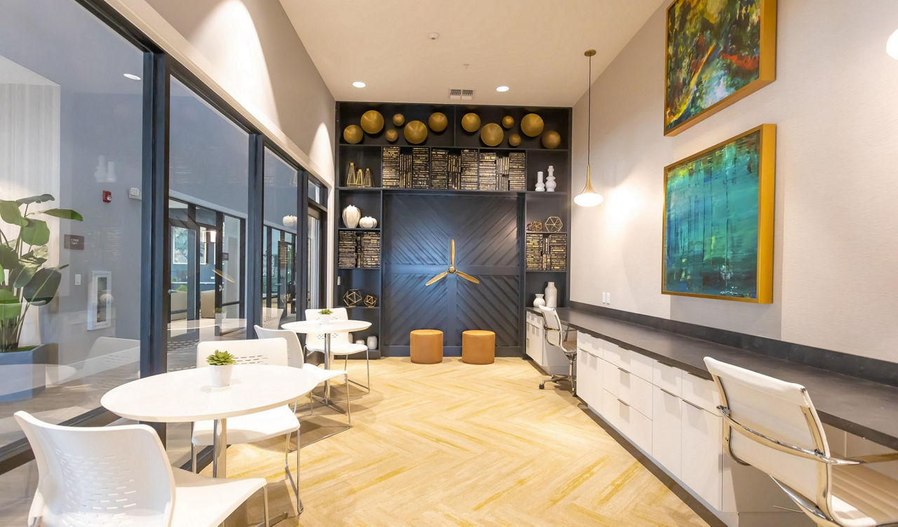 Lobby at Mariblu Hunters Creek (3 of 3)