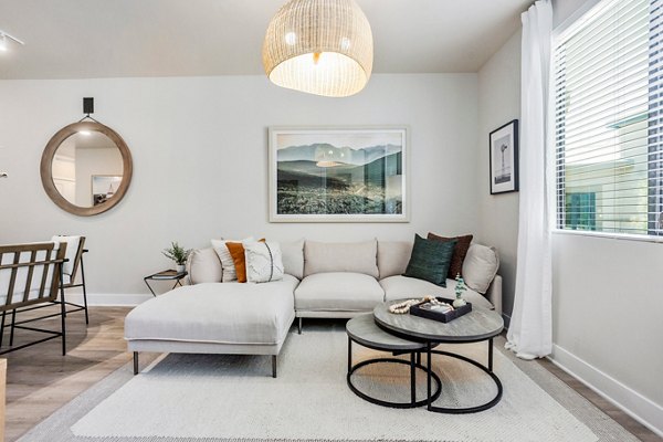 living room at Broadstone Dobson Ranch Apartments
