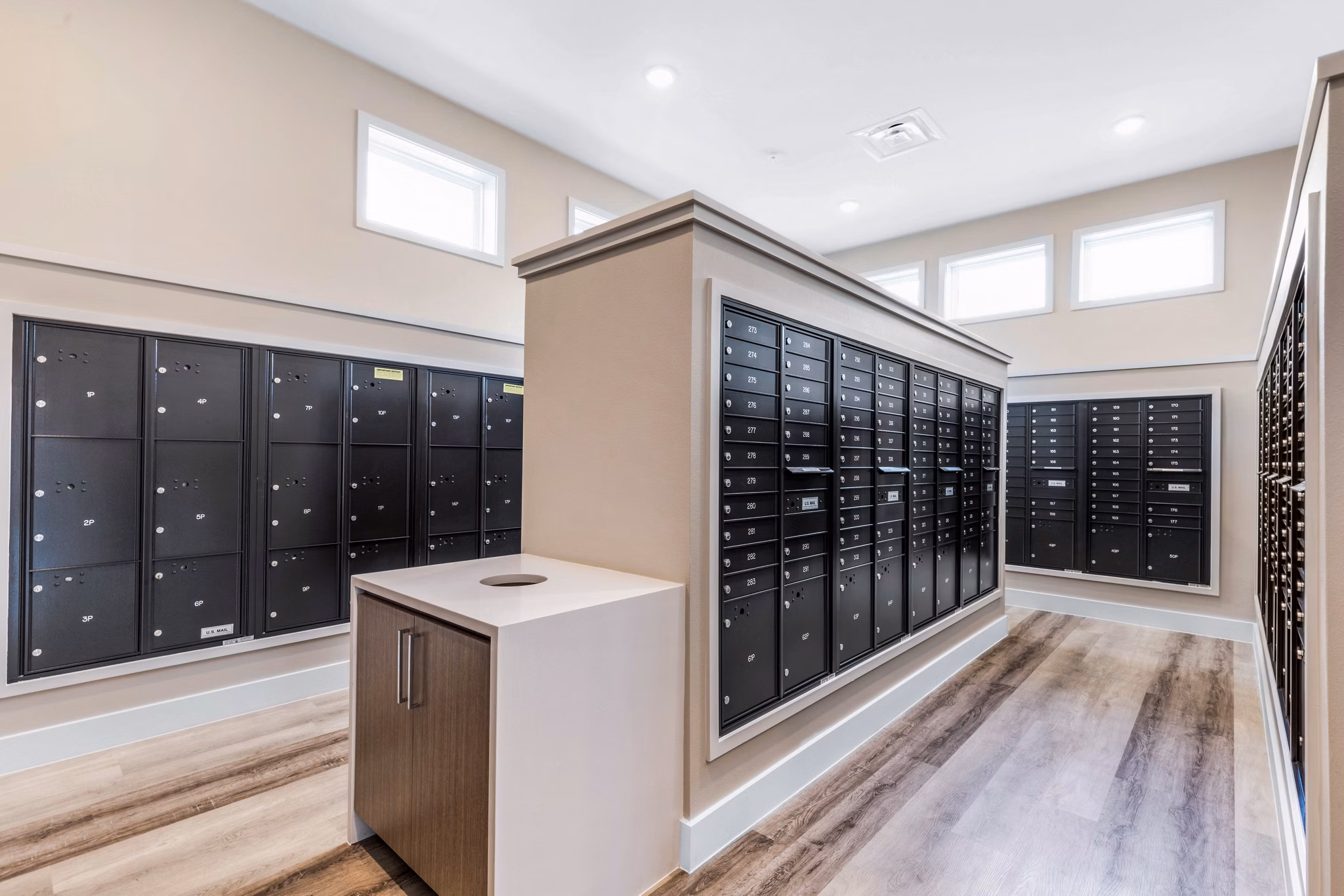mail room clubhouse at Prose Frontier Apartments