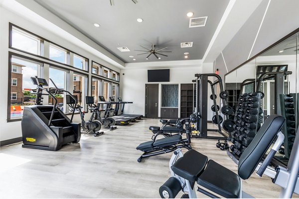 fitness center at Prose Frontier Apartments