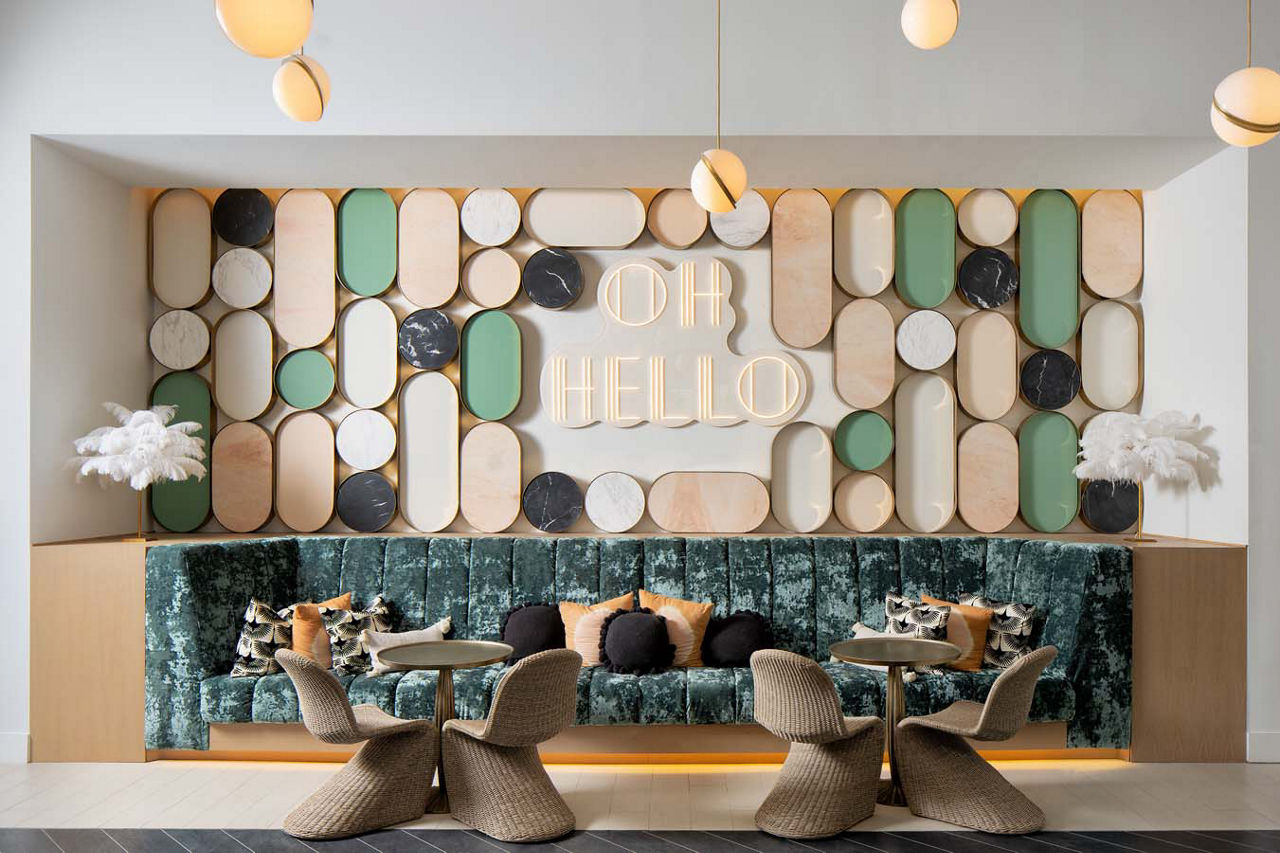 Lobby at Novel Midtown Tampa (2 of 3)