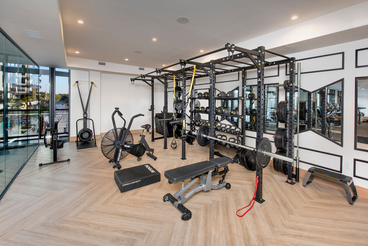 Gym at Novel Midtown Tampa (3 of 3)