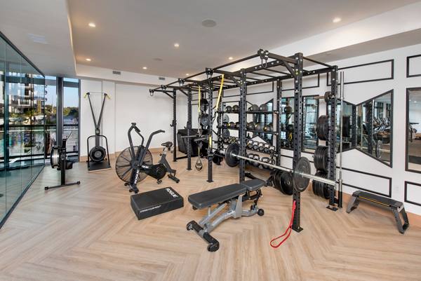 fitness center at Novel Midtown Tampa Apartments