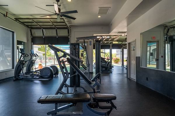 fitness center at Gateway at Tempe Apartments