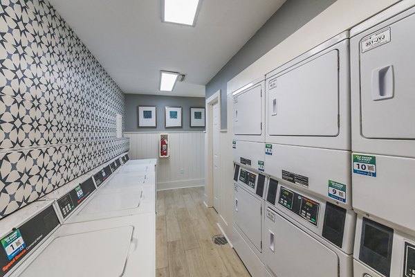 patio/laundry room at Lake Pointe Apartments