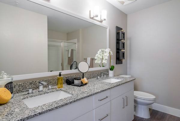 bathroom at The Palms at Cape Coral Apartments