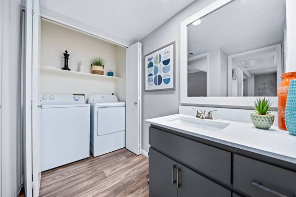 laundry room at Pointe at South Mountain Apartments