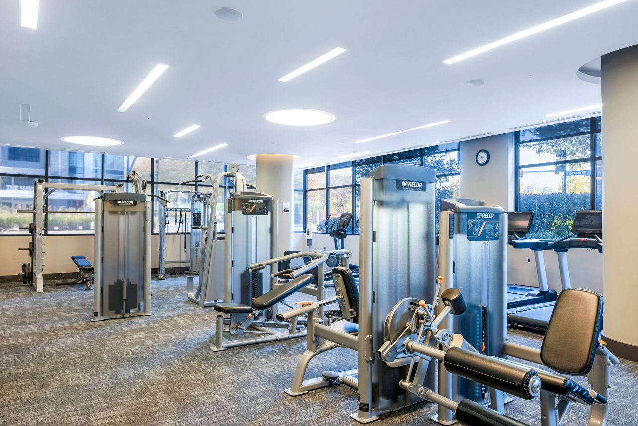Gym at Esplanade At National Harbor (1 of 3)