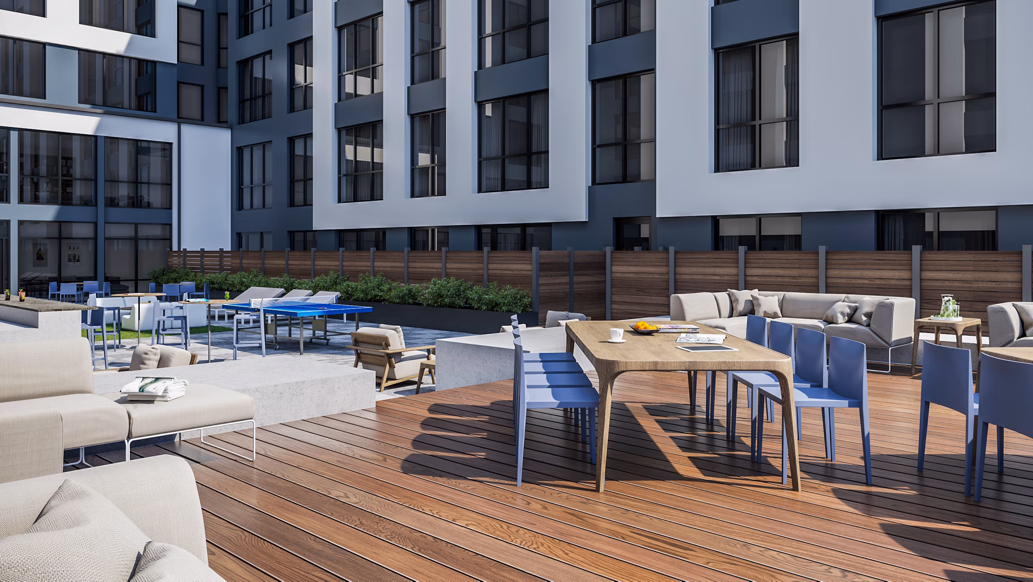 rendering at Motif Apartments