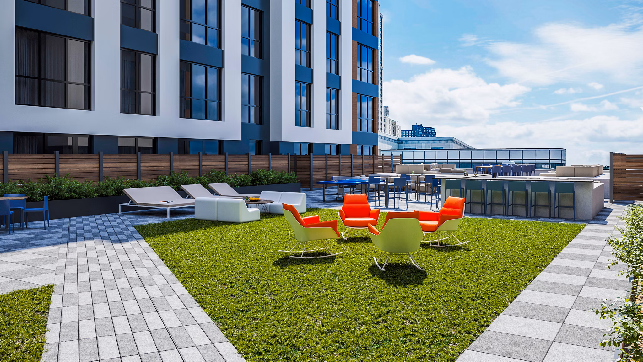 rendering at Motif Apartments