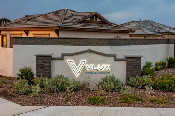 signage at Vlux at Sunset Farms Apartments