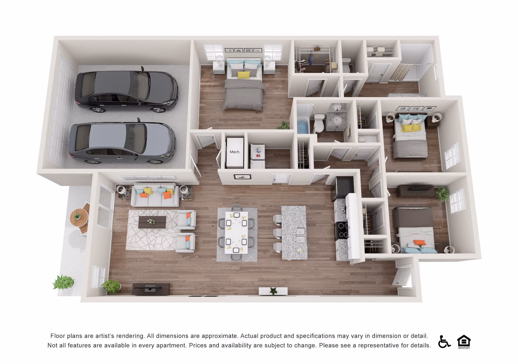 Bliss-783748 floor plan at Summerwell Avian Pointe Apartments