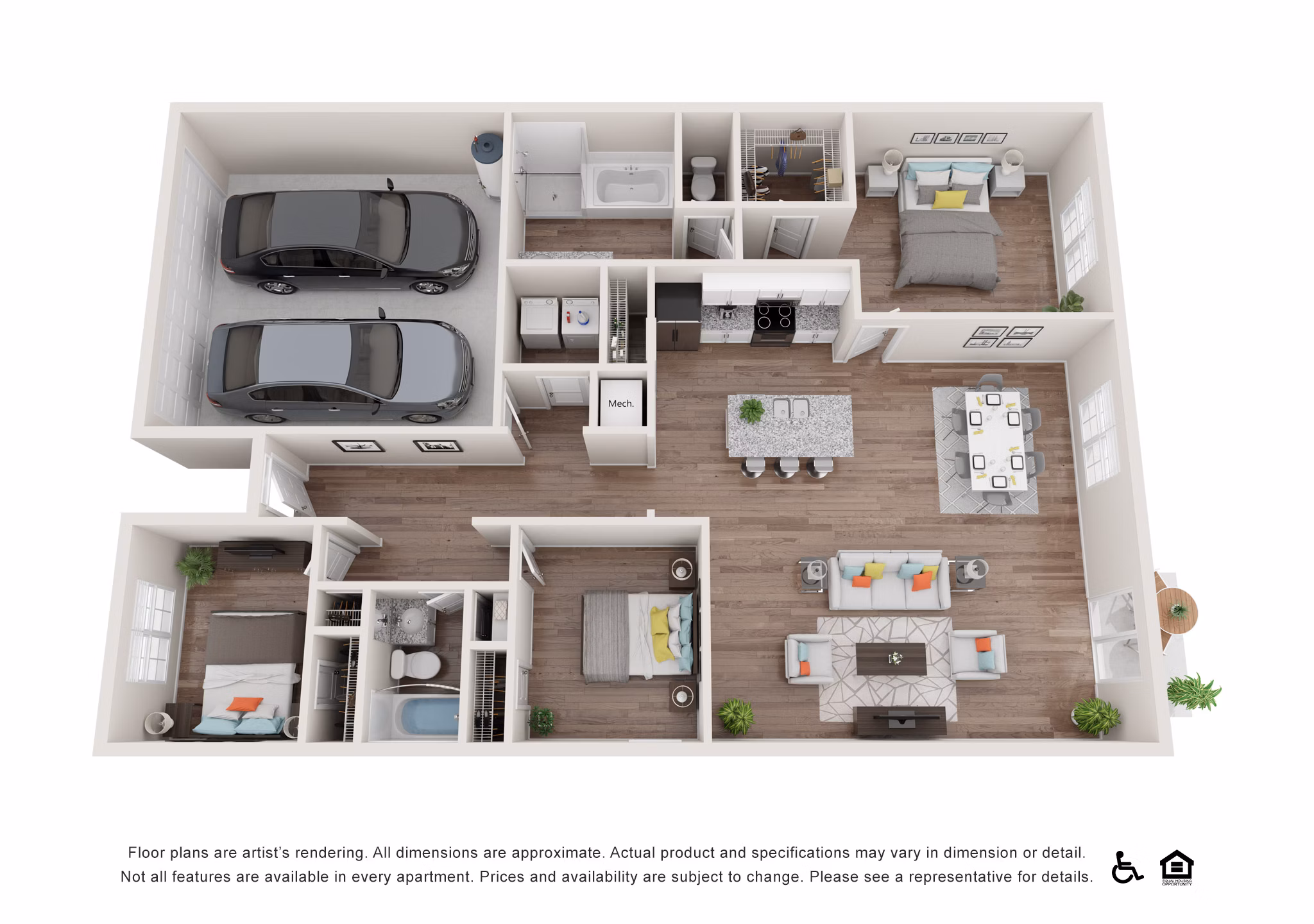 Joy-783750 floor plan at Summerwell Avian Pointe Apartments