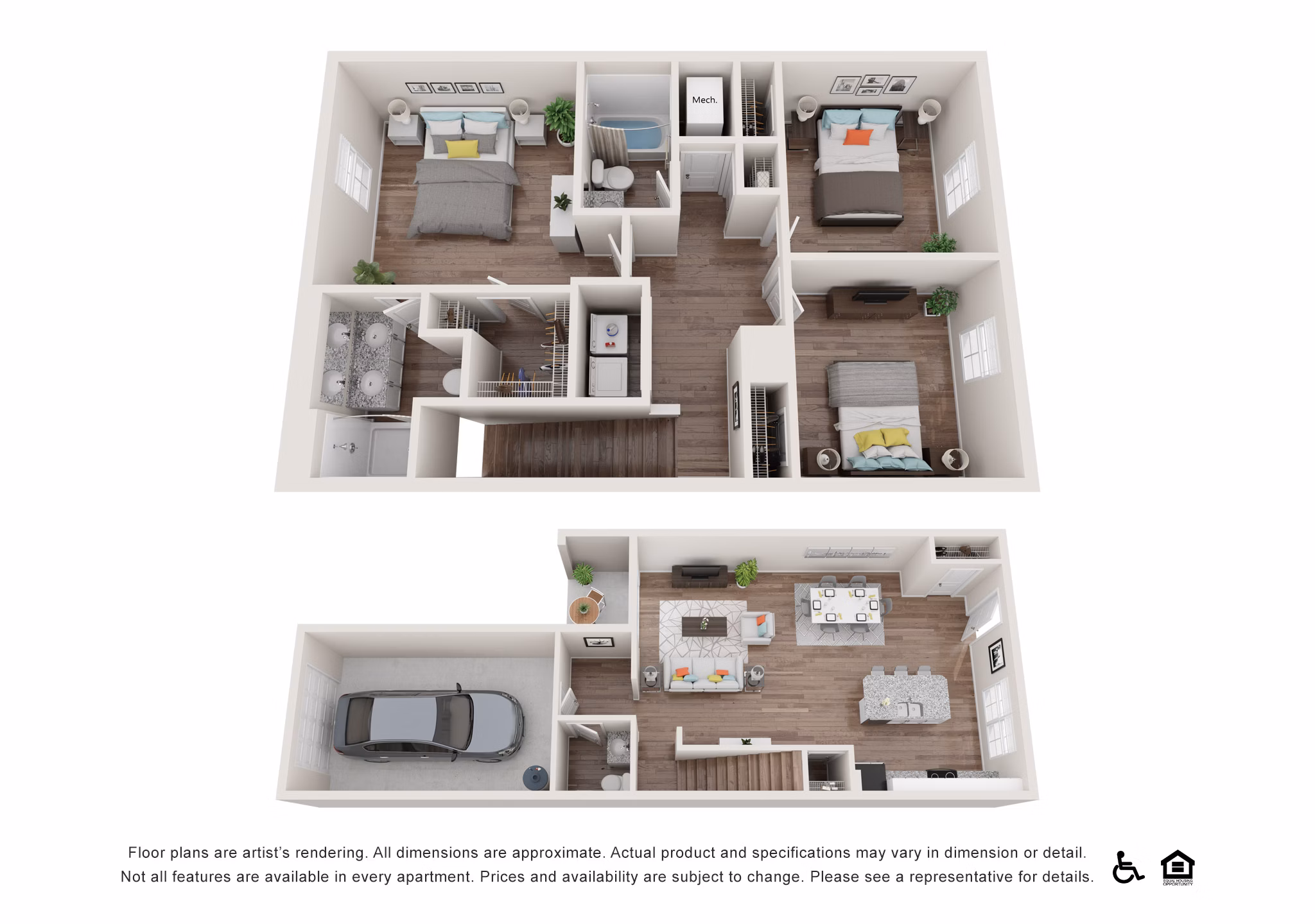 Sunrise-783746 floor plan at Summerwell Avian Pointe Apartments