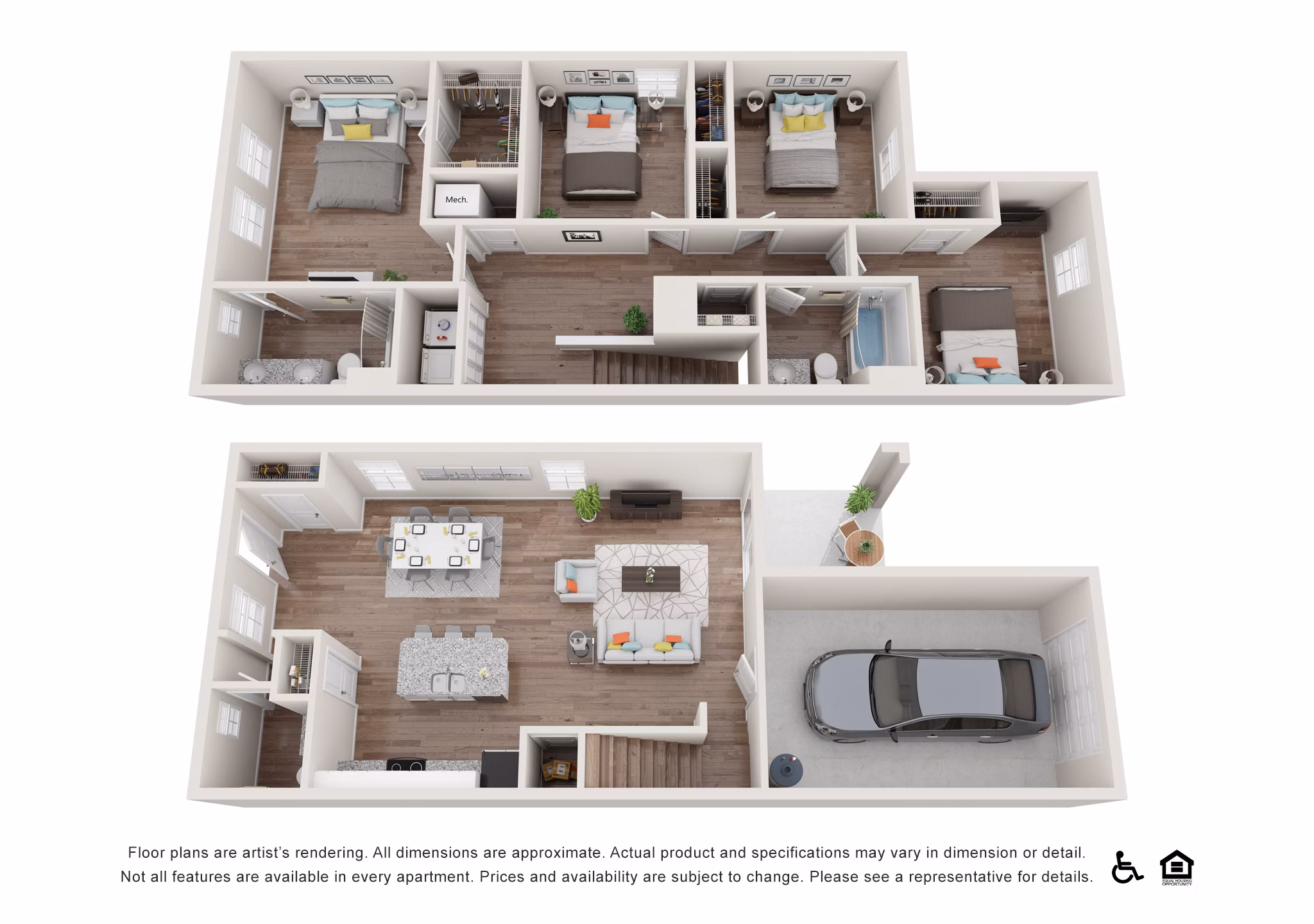 Sunset-783754 floor plan at Summerwell Avian Pointe Apartments