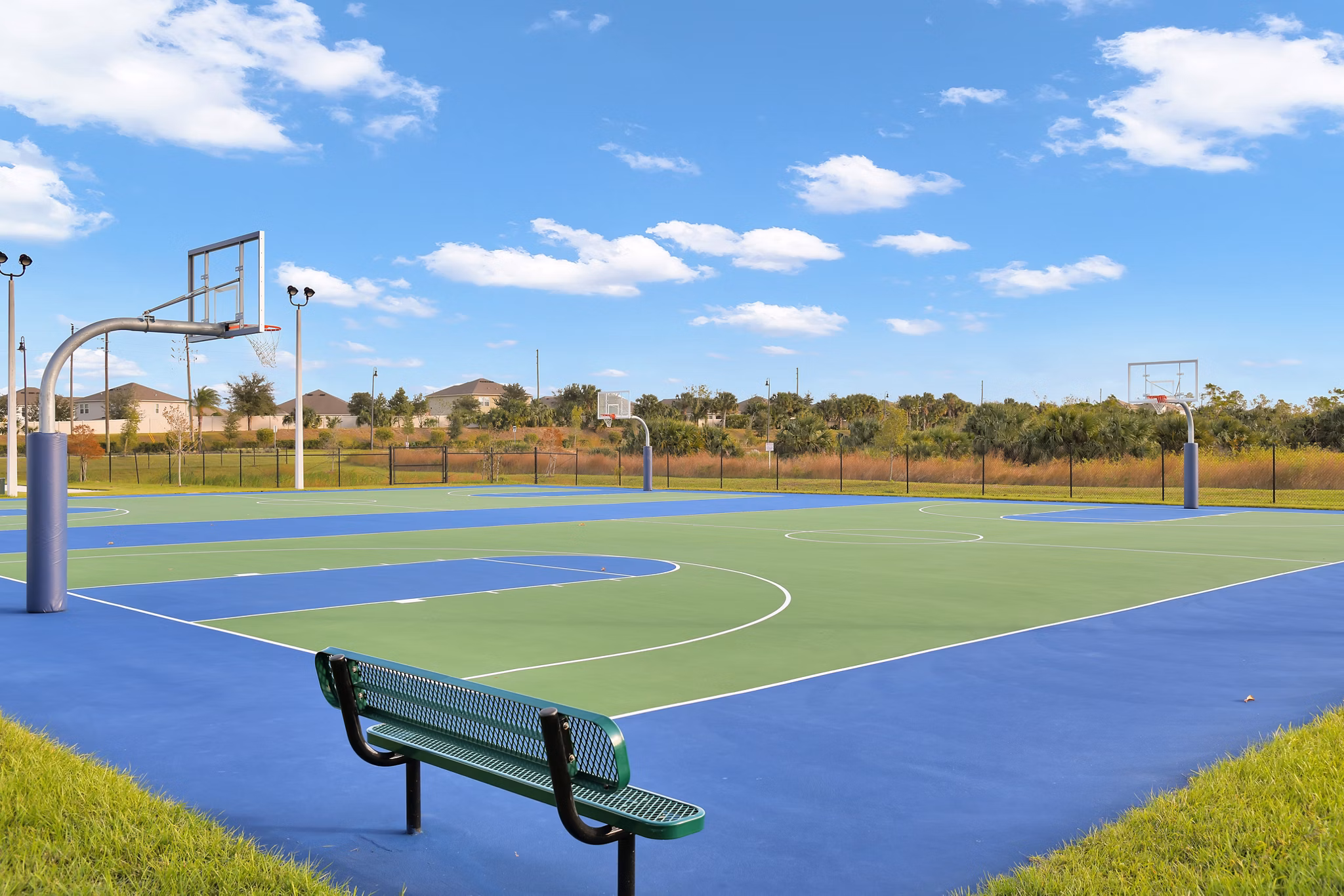 Sport court at Summerwell Avian Pointe Apartments offering recreational activities