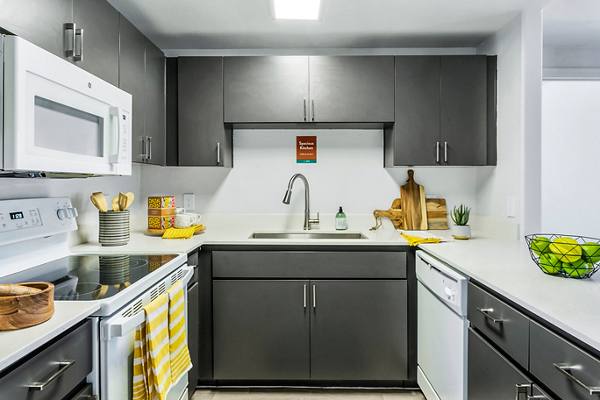 kitchen at Morada Rise Apartments