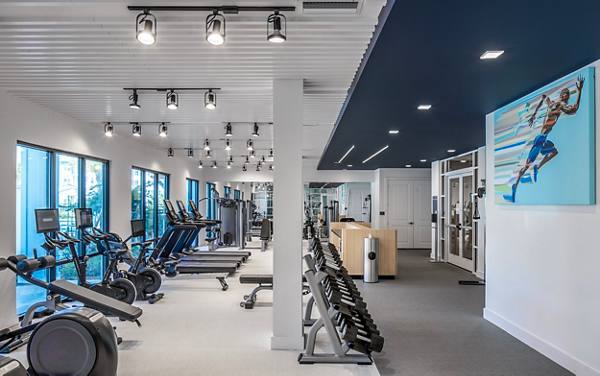 fitness center at Solano Belleair Apartments