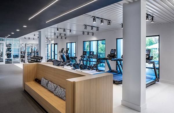 fitness center at Solano Belleair Apartments