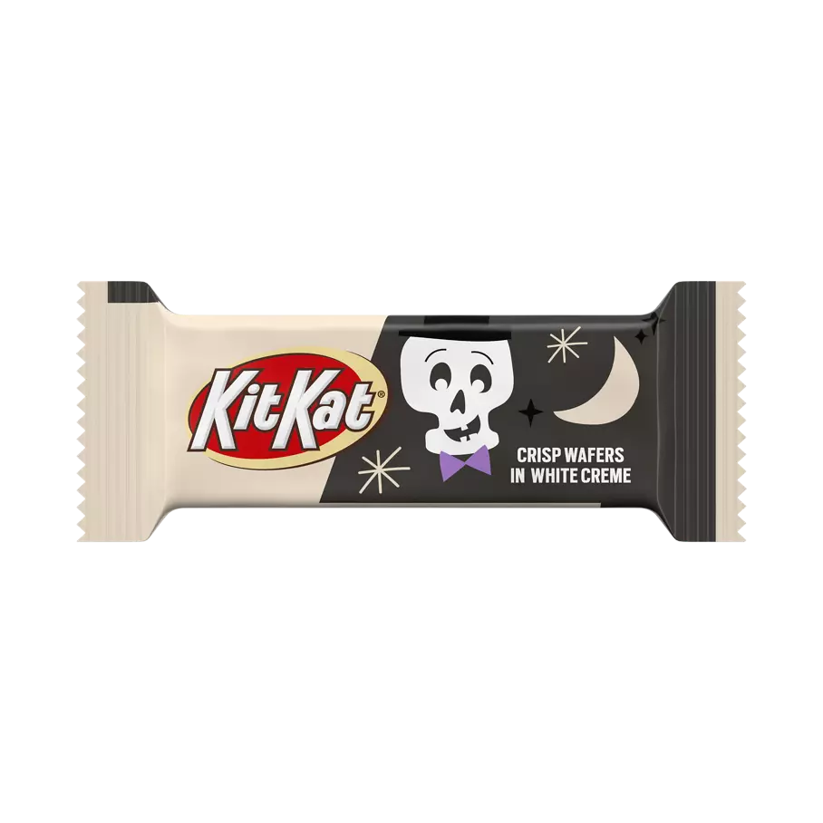 KIT KAT® Breaking Bones White Creme Snack Size Candy Bars, 10.29 oz bag - Out of Package