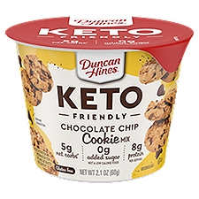 Duncan Hines Cookie Mix Keto Friendly Chocolate Chip, 2.1 Ounce